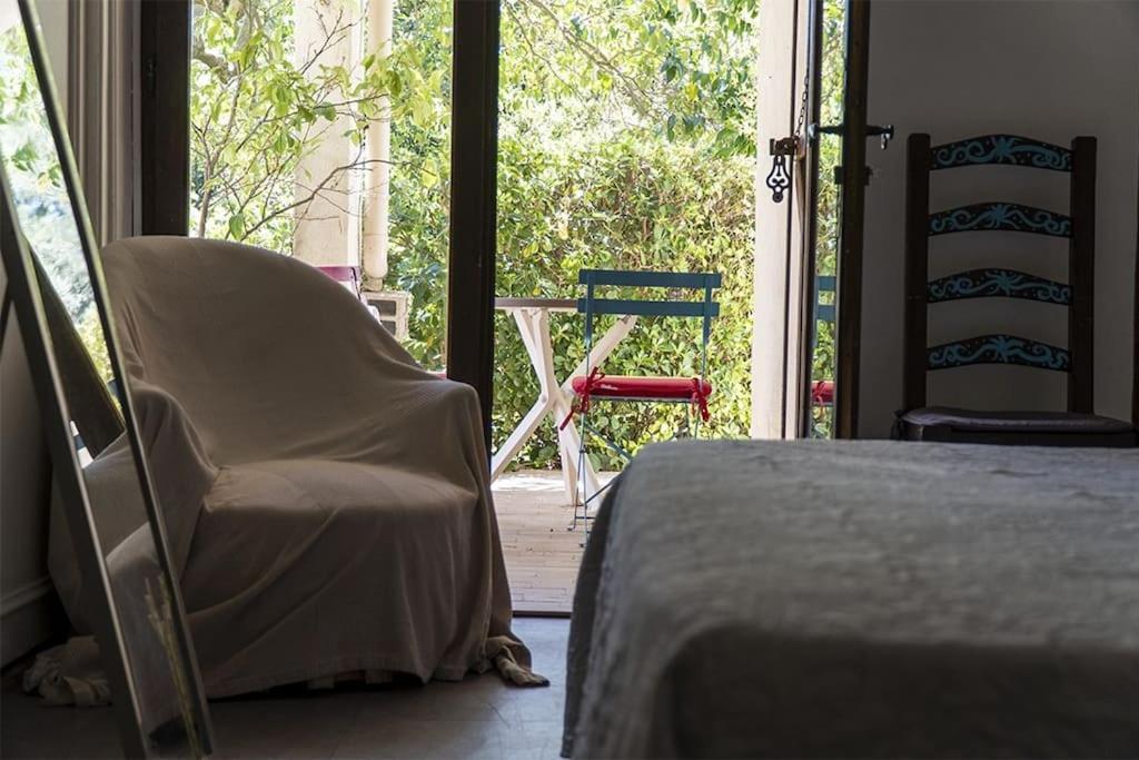Charmant Rez De Villa Climatise Renove, 90M2 Avec Parking Cassis Exterior photo