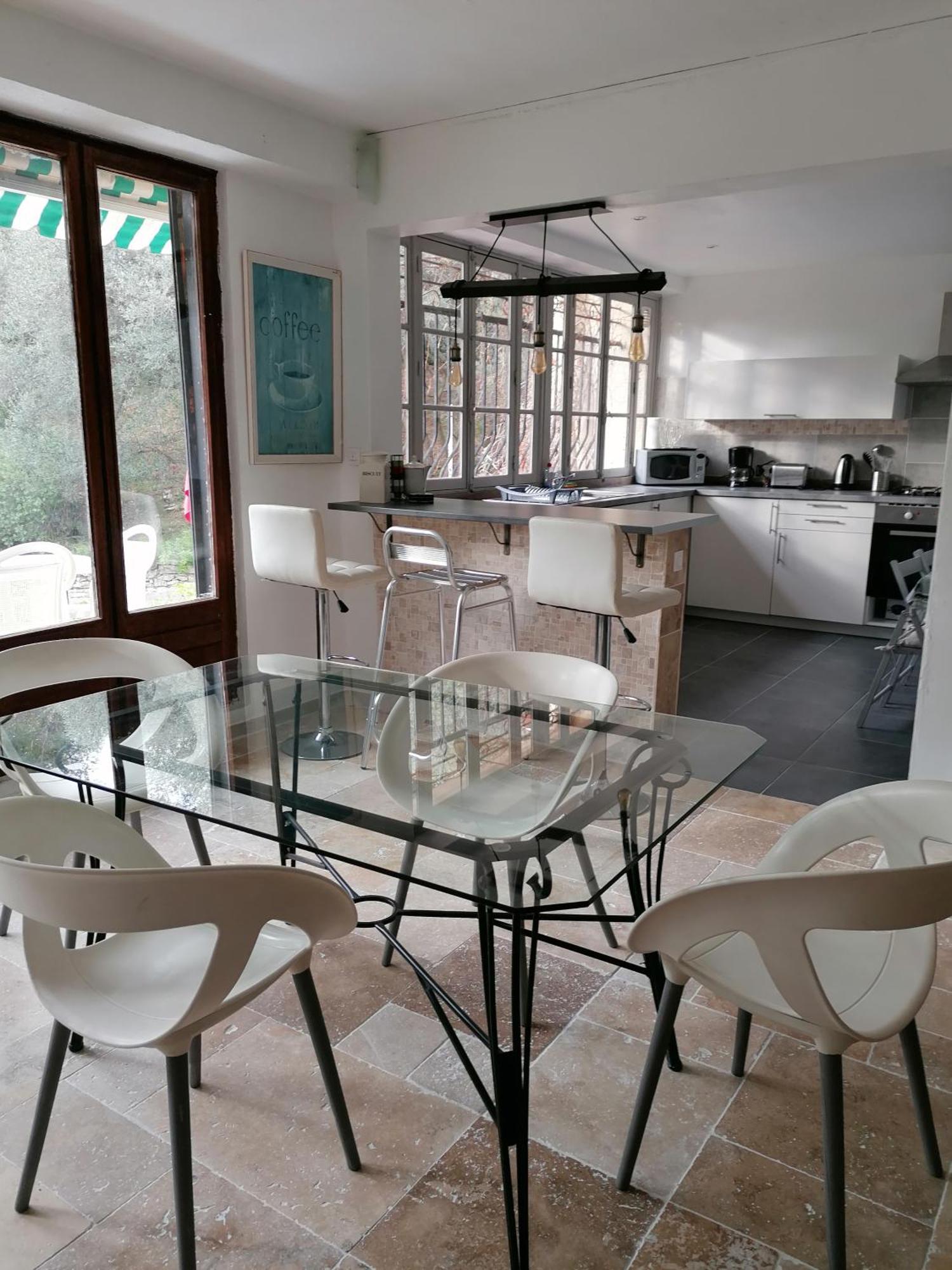 Charmant Rez De Villa Climatise Renove, 90M2 Avec Parking Cassis Exterior photo
